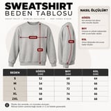 Basic Bisiklet Yaka Relaxed Regular Erkek Örme Doku Sweatshirt - 7774