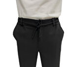 Wooking Erkek Pantolon Beli Lastikli Slim Fit Esnek Likralı Basic Pamuklu Jogger