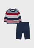 Mayoral erkek bebek kazak pantolon 2 li set 2523