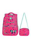 Mor Kalp Desenli İlkokul Sırt ve Beslenme Çantası 3025