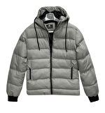 Keymen Slim Fit Erkek Kapşonlu Şişme Mont-7021