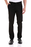 Avasar Erkek Siyah Regular Fit Keten Pantolon-7229