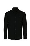 Cafes Uzun Kol Slim Fit Erkek Gömlek - 7433