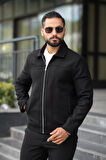 Claassics Men Erkek Oversize Kısa Kaşe Kaban Ceket - 7435