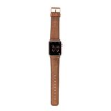 Bouletta Apple Watch Uyumlu Deri Kordon 42-44-45mm G19 Taba