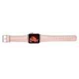 Bouletta Apple Watch Uyumlu Deri Kordon 42-44-45mm NU2 Pembe