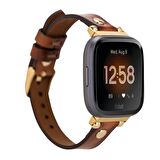 Bouletta Apple Watch Uyumlu Deri Kordon 42-44-45mm Ferro GT RST2EF Taba