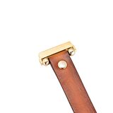 Bouletta Apple Watch Uyumlu Deri Kordon 42-44-45mm Ferro GT RST2EF Taba