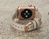 Bouletta Apple Watch Uyumlu Deri Kordon 38-40-41mm Ferro ERC3 Bej