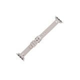 Bouletta Apple Watch Uyumlu Deri Kordon 38-40-41mm Ferro ST ERC3 Gri