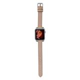 Bouletta Apple Watch Uyumlu Deri Kordon 38-40-41mm Ferro NU1 Pembe