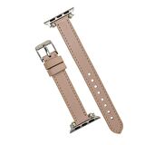 Bouletta Apple Watch Uyumlu Deri Kordon 38-40-41mm Ferro NU1 Pembe