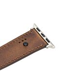 Bouletta Apple Watch Uyumlu Deri Kordon 42-44-45mm Trok TN11 Taba 42BA4