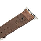 Bouletta Apple Watch Uyumlu Deri Kordon 42-44-45mm Trok TN11 Taba 42BA4