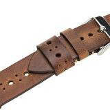 Bouletta Apple Watch Uyumlu Deri Kordon 38-40-41mm Delikli Taba