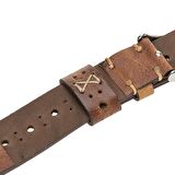 Bouletta Apple Watch Uyumlu Deri Kordon 38-40-41mm Delikli Taba