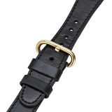 Bouletta Apple Watch Uyumlu Deri Kordon 38-40-41mm Roma RST1 Siyah