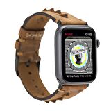 Bouletta Apple Watch Uyumlu Deri Kordon 38-40-41mm G19 Boras