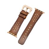 Bouletta Apple Watch Uyumlu Deri Kordon Vigo 42-44-45mm RST2EF Taba