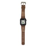Bouletta Apple Watch Uyumlu Deri Kordon Vigo 42-44-45mm G2 Kahve