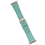 Bouletta Apple Watch Uyumlu Deri Kordon 38-40-41mm Ferro RT BRN7 Yeşil