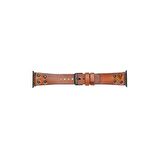 Bouletta Apple Watch Uyumlu Deri Kordon Cross 42-44-45mm BT RST2EF Taba