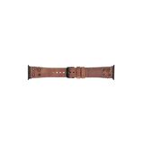 Bouletta Apple Watch Uyumlu Deri Kordon Cross 42-44-45mm BT TN02 Kahve