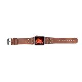 Bouletta Apple Watch Uyumlu Deri Kordon Cross 42-44-45mm ST TN02 Kahve
