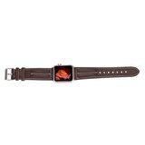 Bouletta Apple Watch Uyumlu Deri Kordon 42-44-45mm NM3-AS3 Kahve