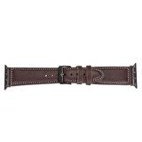 Bouletta Apple Watch Uyumlu Deri Kordon 42-44-45mm NM1-AS3 Kahve