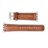 Bouletta Apple Watch Uyumlu Deri Kordon Sen 38-40-41mm RST2EF Taba