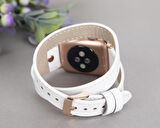 Bouletta Apple Watch Uyumlu Deri Kordon 42-44-45mm Slim DTRG F3