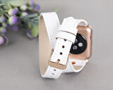 Bouletta Apple Watch Uyumlu Deri Kordon 42-44-45mm Slim DTRG F3