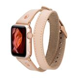 Apple Watch Uyumlu Deri Kordon 42-44-45mm Slim DT RT NU1