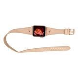 Apple Watch Uyumlu Deri Kordon 42-44-45mm Slim DT RT NU1