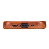 Apple iPhone 13 Uyumlu Deri Arka Kapak ROCK RST2EF Taba