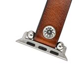 Bouletta Apple Watch Uyumlu Deri Kordon Visby 38-40-41mm Ferro RST2EF Taba