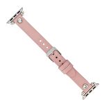 Bouletta Apple Watch Uyumlu Deri Kordon Visby 38-40-41mm Ferro NU2 Pembe