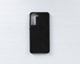 Samsung Galaxy S21 FE Uyumlu Deri Cüzdanlı Kılıf RST1 Siyah