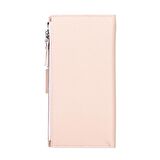 Lozan Strap 6.5 inch Uyumlu Deri Kartlıklı Kılıf ERC5 Pembe