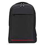 PLM Bergamin 15.6" Siyah Notebook Sırt Çantası