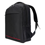 PLM Bergamin 15.6" Siyah Notebook Sırt Çantası