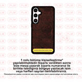Samsung Galaxy S25 Plus Uyumlu, Hakiki Deri, El Yapımı Arka Kapak, Antik Kahve