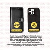 Apple iPhone 17 Pro Max için, Hakiki Deri, El Yapımı Cüzdanlı Kılıf, Magsafe ile uyumlu, İç Yüzeyi Kadife, Duman Gri