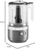 Cordless 1,19 L Mutfak Robotu 5KFCB519 EDG-Charcoal Grey