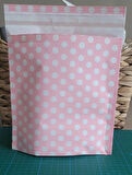 20X20 CM RENKLİ HEDİYE PAKETİ - PEMBE RENK KENDİNDEN YAPIŞKANLI 5 ADET