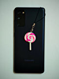 KAWAII LOLİPOP ŞEKER TELEFON ASKISI CHARM - TELEFON ÇANTA ANAHTARLIK SÜSÜ