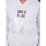 Kız Çocuk Kapüşonlu Eşofman Takımı