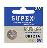 Supex Para Pil Cr 1216 - 1 adet