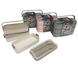 Beslenme Kabı 3 Bölmeli 3x420ml Bk-6115 Pembe